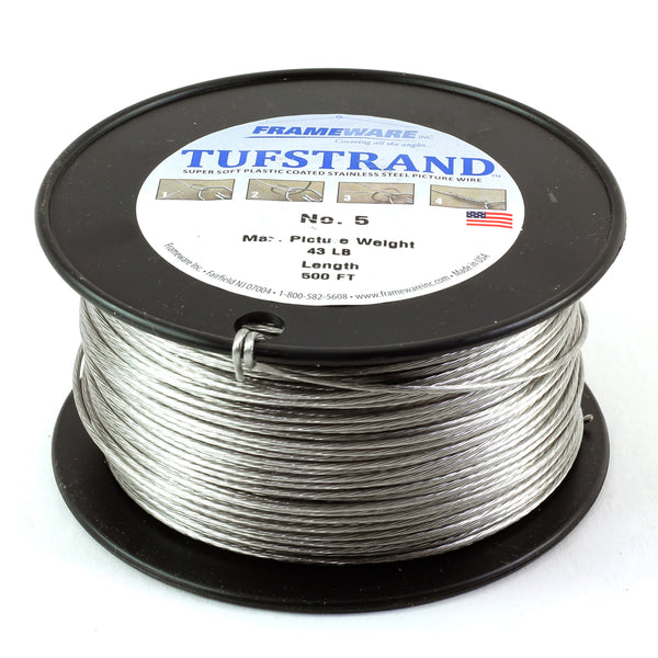 #5 Plastic Coated Wire Spool