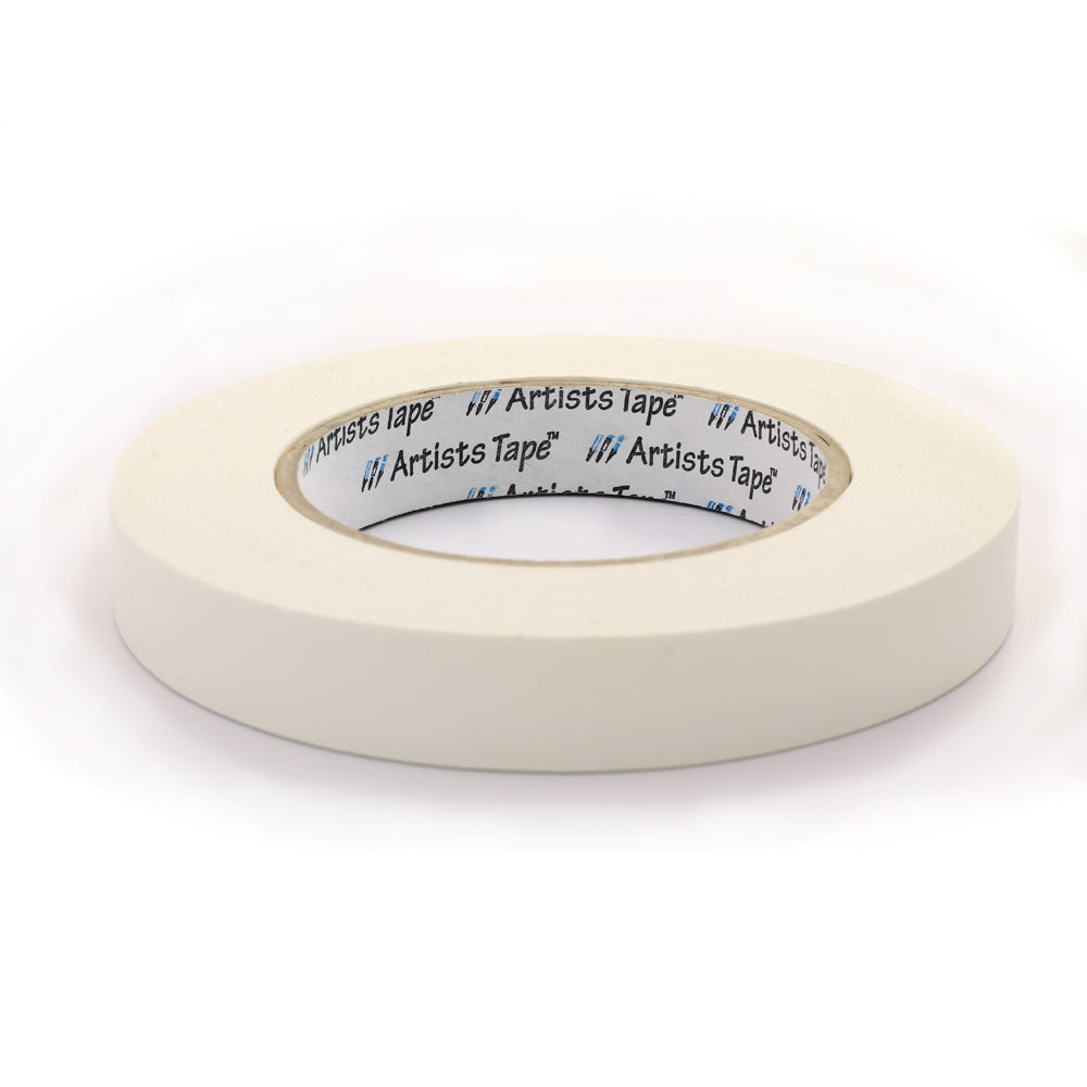 3/4 inch White Artist's Tape - 60 yard Roll- Tape is removable perfect for  attaching artwork