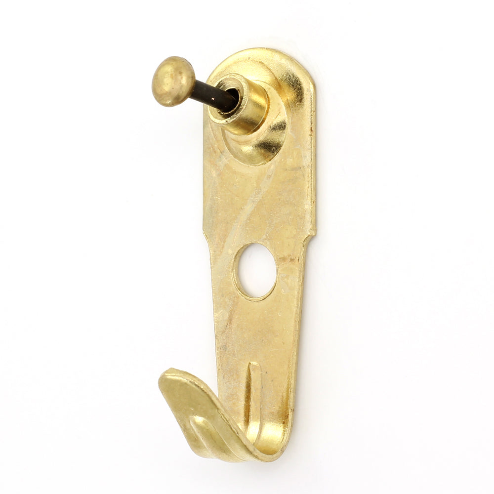 30lb Brass Picture Hanging Hooks