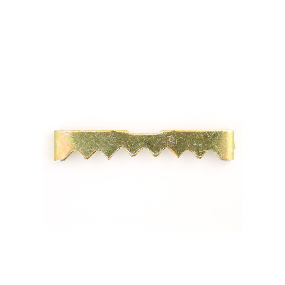  Small Brass Finish Nailess Sawtooth Picture Hangers