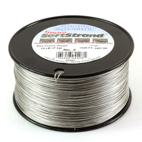 HH66 - #2 Silver Plastic Coated Wire - 1500' Spool