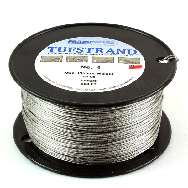 #4 Plastic Coated Wire- Spool