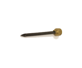 HH92 - 100 Pack - Knurled Nails for Brass Plated Wall Hangers